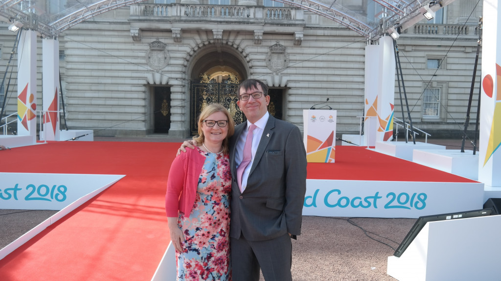 insidethegames.biz owners among the specially invited guests at Buckingham Palace for the start of the Queen’s Baton Relay