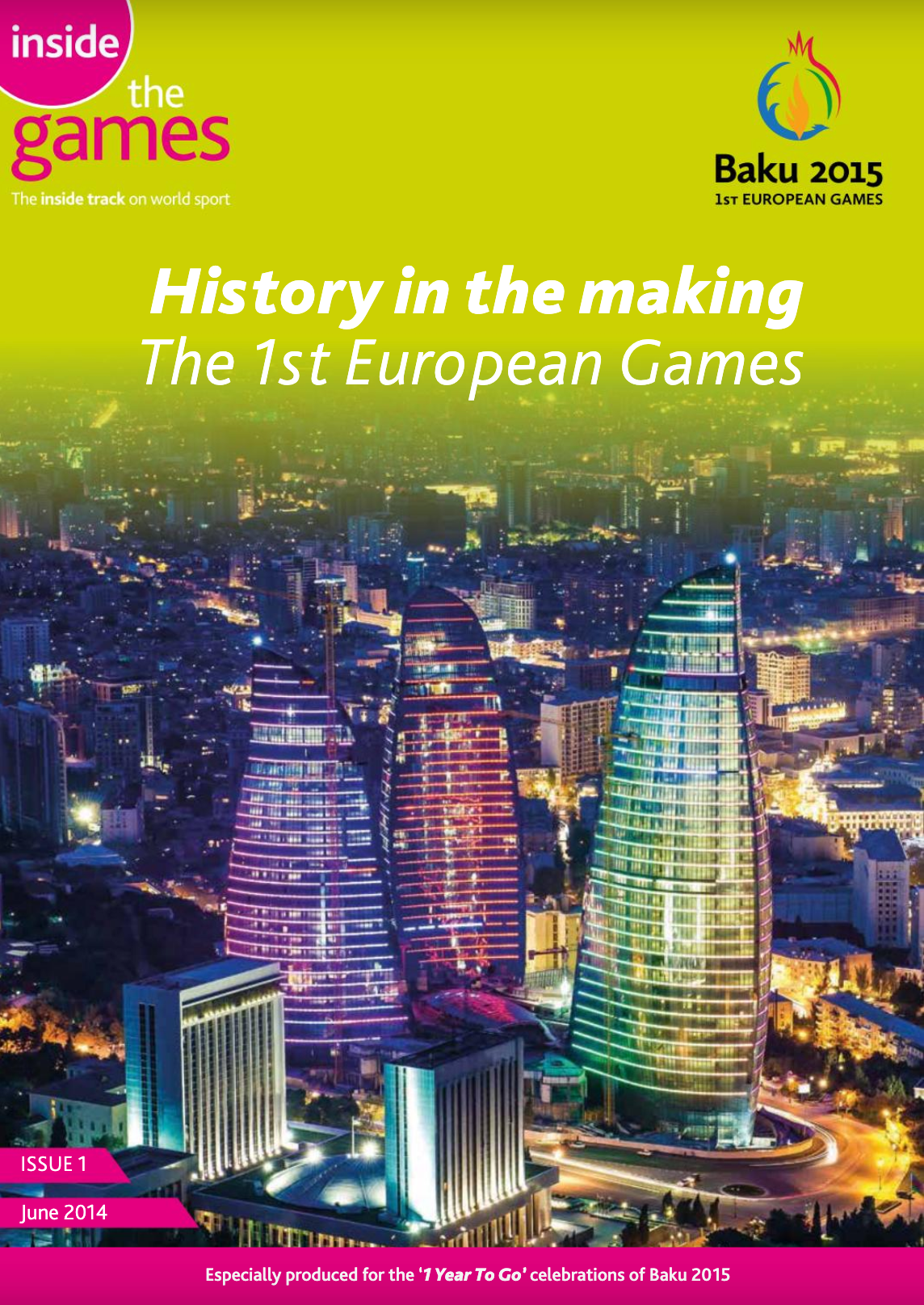 Baku 2015 Magazine - Issue 1